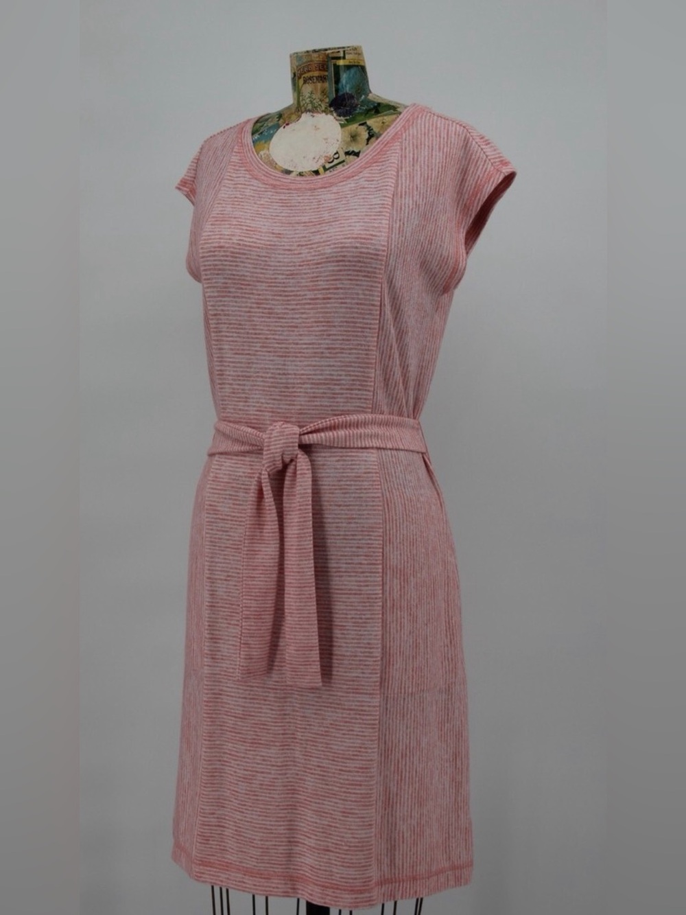 Talbots Pink Striped Knit Top - Picture 9 of 9